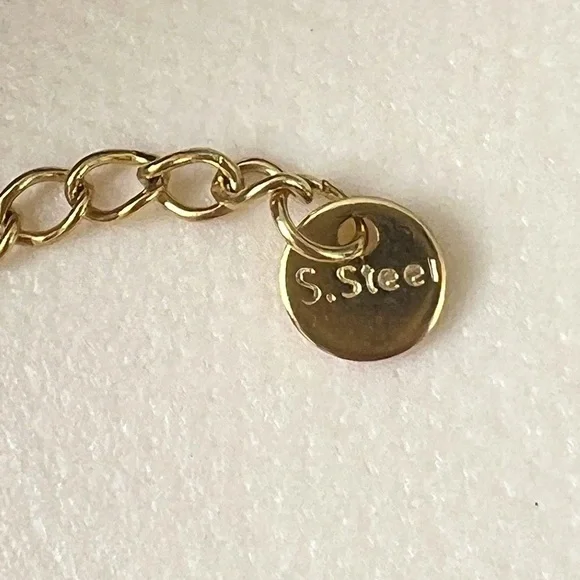 Stainless steel Pearl And Beaded Collar Necklace SET Womens - Picture 6 of 10